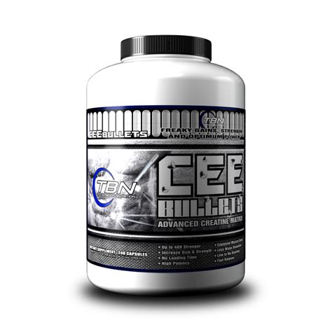 Cee Bullets Creatine Ethyl Ester Tbn Labs Nutrition Supplement
