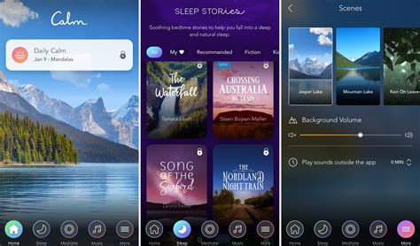 I like the calming background noises that guides me closer to enlightenment. The best apps to help you fall asleep