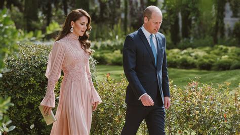 Kate Middleton Glows In Nude Pink Lacy Gown At Jordanian Royal Wedding Hello