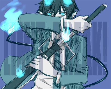 Okumura Rin Ao No Exorcist Image 592125 Zerochan Anime Image Board