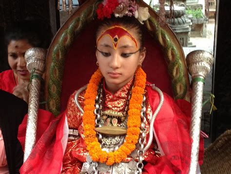 Kaumari, one of the matrikas, a group of hindu goddesses. Kumari - The Living Goddess - Jhi Newa: Magazine