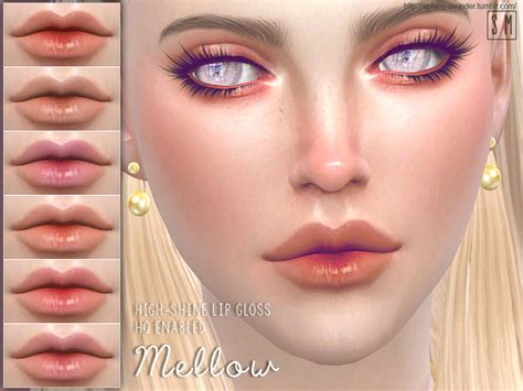 The Sims Resource Mellow Lip Gloss