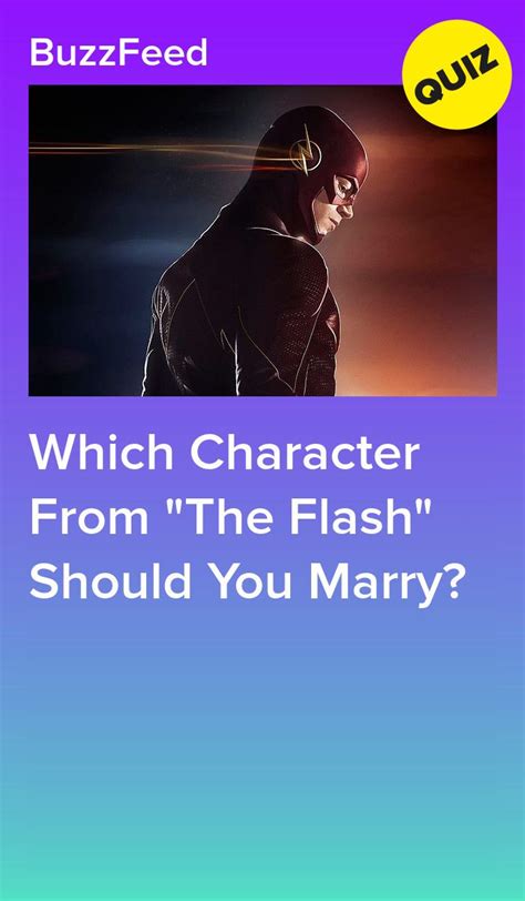 which character from the flash should you marry the flash the flash quiz flash