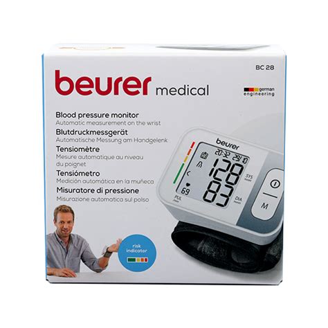 Beurer Wrist Blood Pressure Monitor Bc28 — Dvago®