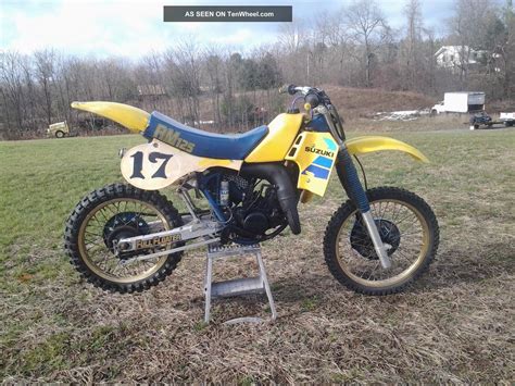 We also carry the replacement parts for our dirt bikes in stock! 1984 Suzuki Rm125 Cr Kx Yz 125 Crf Mx Oem Vintage ...