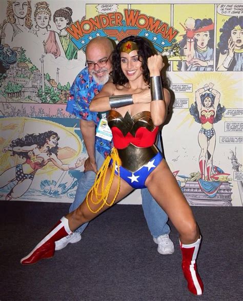 Wonder Woman And Her Artist George Perez Wonder Woman Cosplay Female Hero Wonder Woman