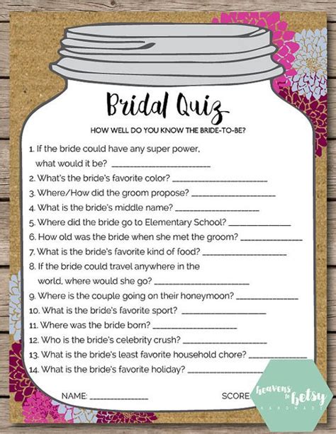 Fun Bridal Shower Games 5 Ideas For Bridal Shower Gam