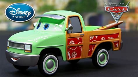 Surfs Up John Lassetire Disney Store Chase Edition Disney Pixar Cars 2