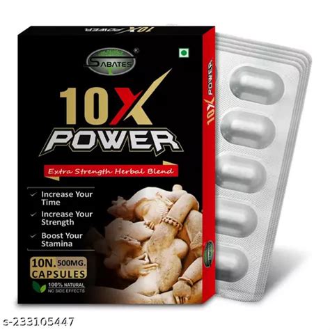 10x Power Ayurvedic Tablets Shilajit Capsule Sex Capsule Sexual Capsule Improve Male S E X