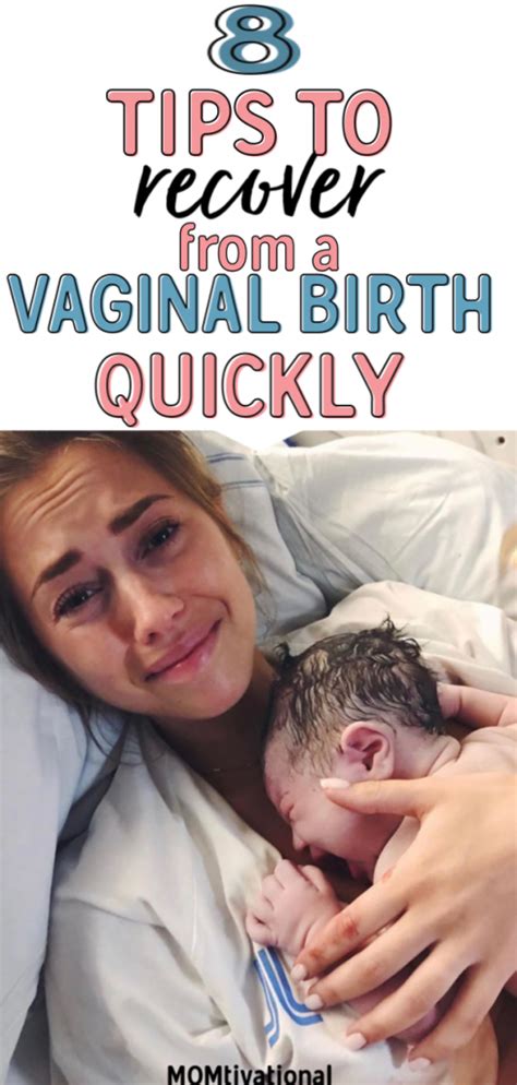 9 Vaginal Birth Recovery Tips To Heal Faster Momtivational