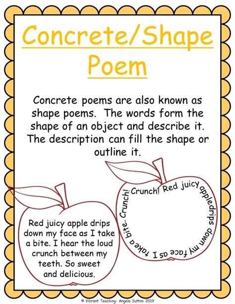 Types Of Poems For Kids Vibrant Teaching Poetry Lessons Poetry For