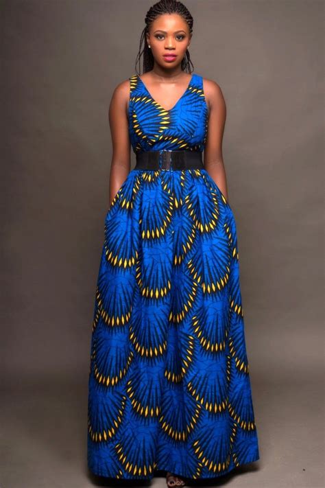 royal blue ankara maxi dress african fashion 2018 pinterest dresses african fashion και
