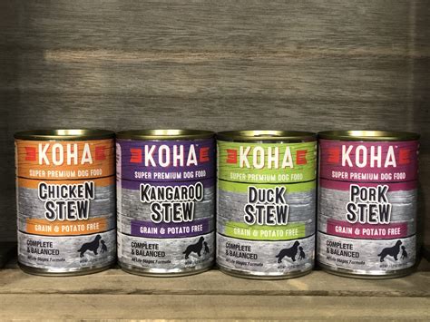 Koha Grain And Potato Free Canned Dog Food Pet Wants Charlotte