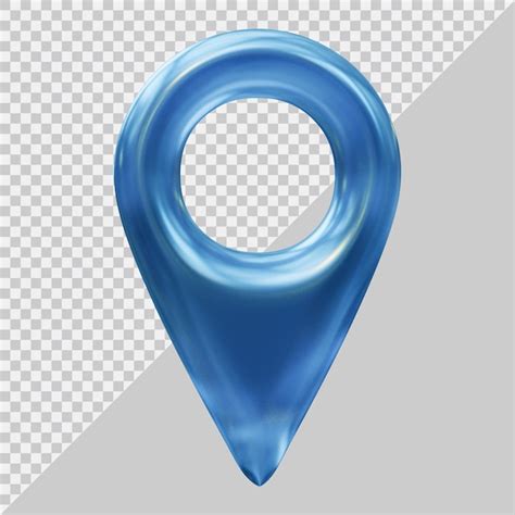 Premium Psd Location Pin Icon With 3d Modern Style