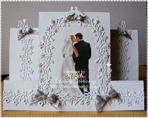 Laneys Place Tattered Lace Floral Arch Die Wedding Card Diy