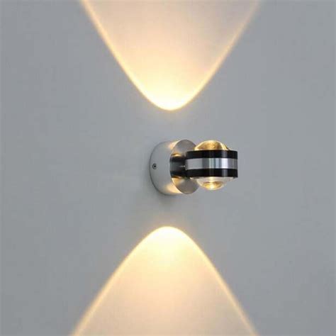 Modern Minimalist Wall Lamps 6w Ac85v 265v Led Wall Sconce Light Up