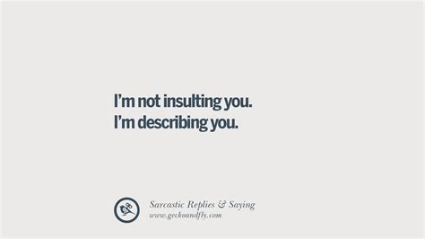 65 Funny Non Swearing Insults And Sarcastic Quotes