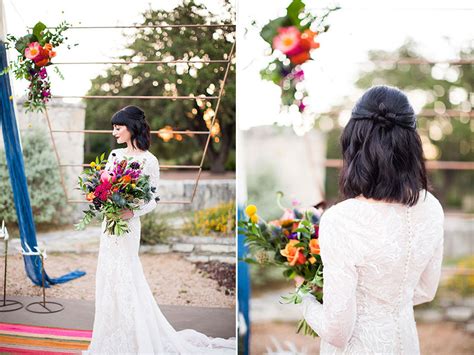 Modern Eclectic Wedding Inspiration From Modern Whimsy