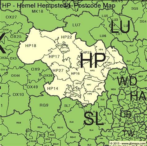 Hp Postcode Map Gadgets 2018