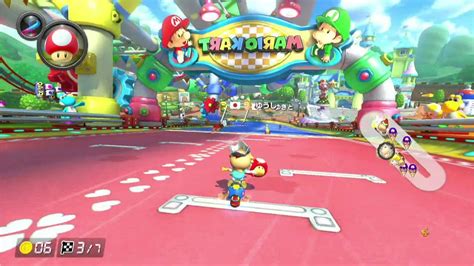 Mario Kart 8 Deluxe Gcn Baby Park Mirror Mode Online Gameplay 150cc