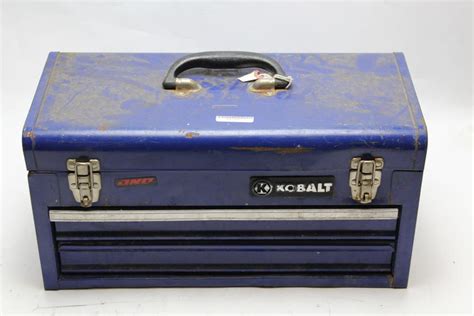 Kobalt Metal Tool Box 18 Inch X 8 Inch Property Room