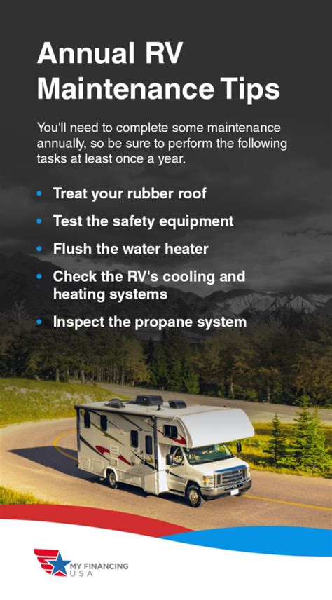 Rv And Motor Home Maintenance Guide My Financing Usa