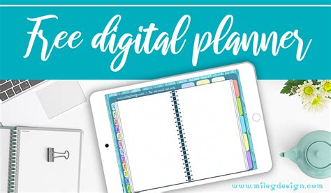 Google calendar is one of the greatest and mostly used calendar app for your ipad. Free Digital Planner - Mile Digital Bullet Journal