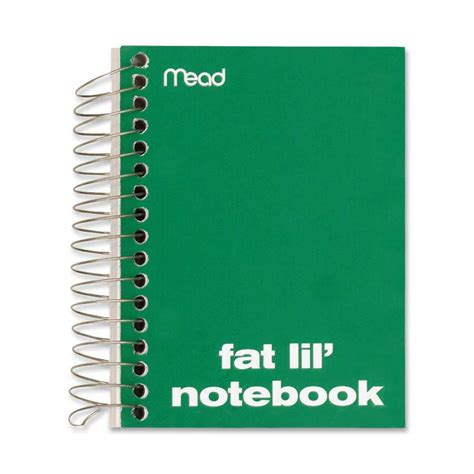 Mead 45390 Five Star Fat Lil Fashion Notebook Mea45390 Mea 45390