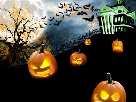 50 3d Animated Halloween Desktop Wallpaper Wallpapersafari