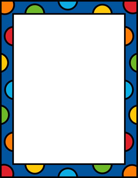 Frame More Borders For Paper Clip Art Borders Teaching