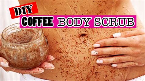 Diy Coffee Body Scrub Youtube