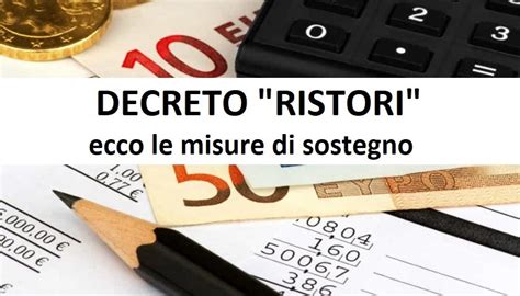 Tutte le misure da fondo perduto a bonus 1000 euro. Decreto Ristori - CsenFirenze