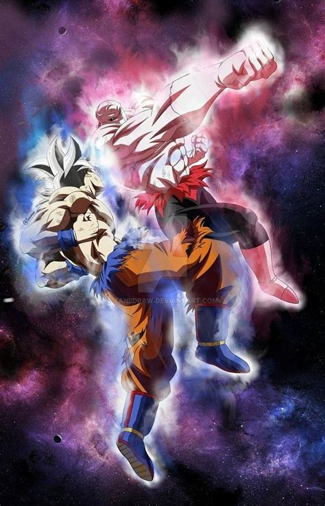 Goku Mui Vs Full Power Jiren Wallpapers Wallpaper Cave