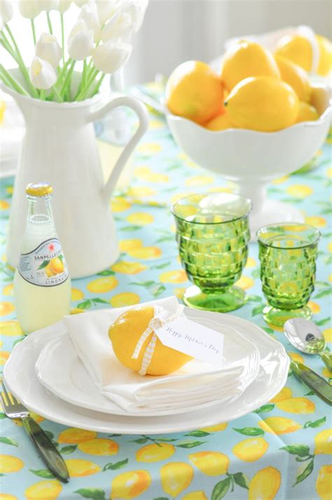 Karas Party Ideas Fresh Lemon Mothers Day Tablescape Karas Party Ideas