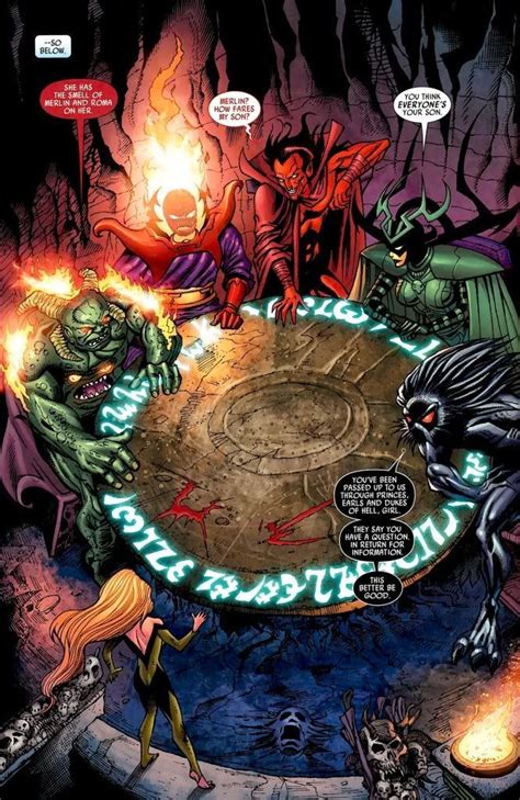 Marvel Hell Lords Vs Team Cosmic Battles Comic Vine