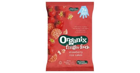 Organix Organic Strawberry Rice Cakes 50g Babyonline
