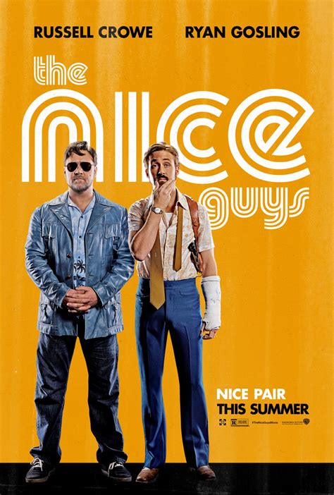 The Nice Guys Retro Trailer Viral Videos And Posters The