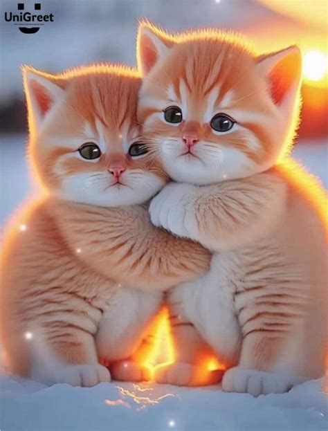 top 50 cute cats couple that will make you believe in love again