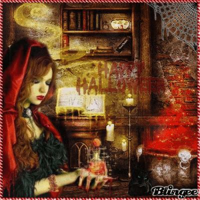 Start studying on the phone. Witch casting spell Picture #130934105 | Blingee.com