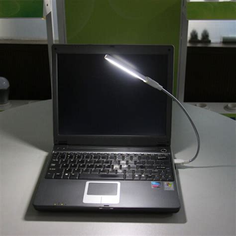 Flexible Usb 8 Led Light Lamp Keyboard Reading For Notebook Laptop Pc