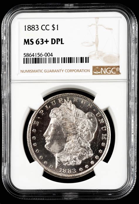 1883 Cc Morgan Silver Dollar Ngc Ms63 Dpl Pristine Auction