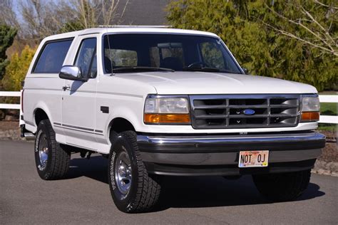 No Reserve 1993 Ford Bronco Xlt For Sale On Bat Auctions Sold For