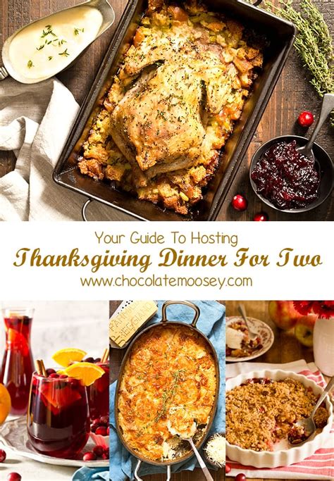 Thanksgiving Dinner For Two Homemade In The Kitchen Easy