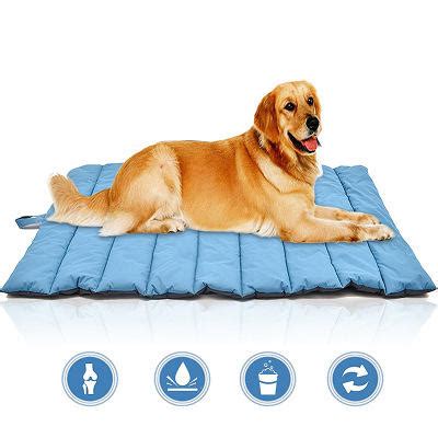 Furhaven trail pup packable stuff sack travel pillow dog bed. outdoor dog mat waterproof pet bed portable pet house soft ...