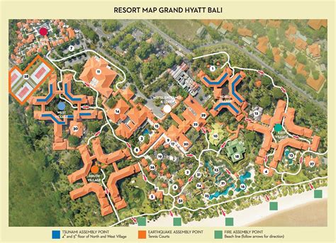 Resort Map Front Grand Hyatt Bali Flickr