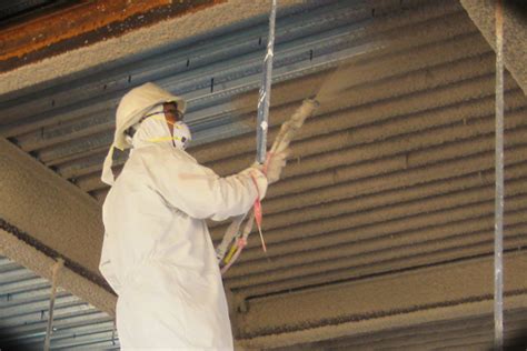 spray applied fireproofing steel beam fireproofing foam insulation solution