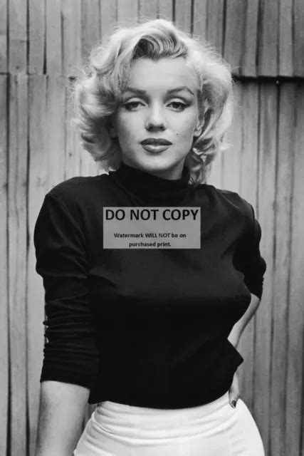 Marilyn Monroe Actress And Sex Symbol X Publicity Photo Bt