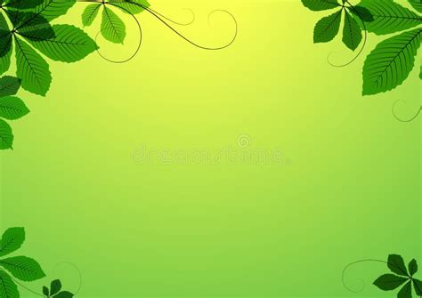 Abstract Tree Silhouette Leaves Vines Stock Illustrations 101
