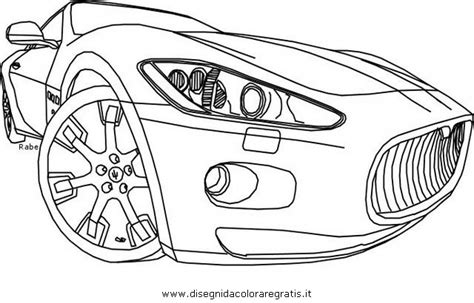 Disegno maserati_03 categoria mezzi_trasporto da colorare