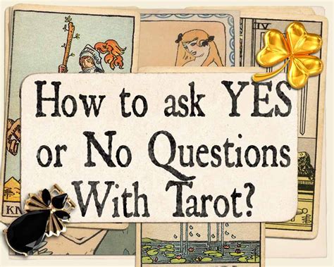 How To Ask Yes Or No Questions With Tarot Cards ⚜️ Cardarium ⚜️